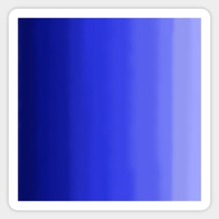 Blue Ombre Gradient Sticker